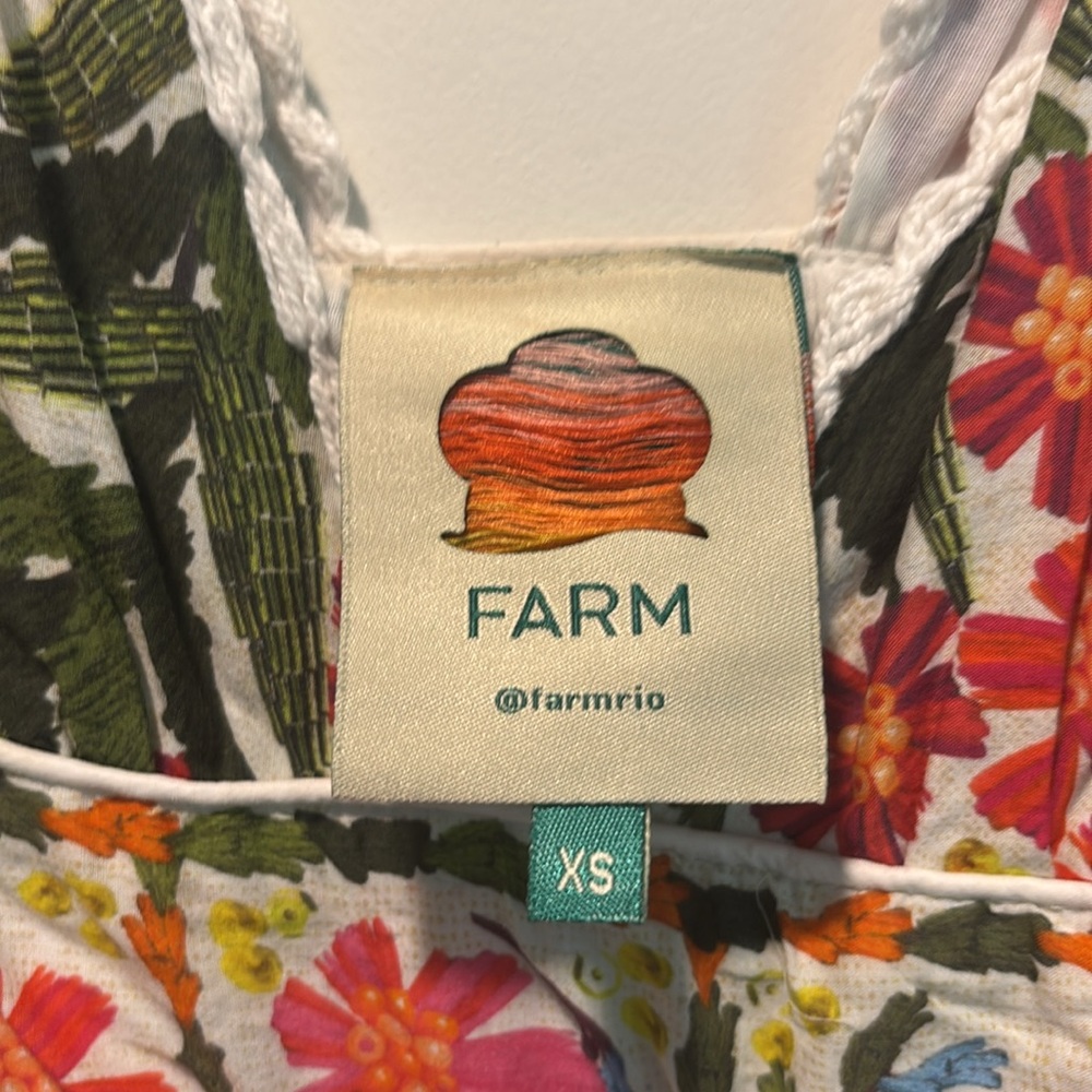 FARM Rio Colorful Patchwork Midi Dress - Picture 4 of 4